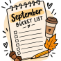 Unsere September Bucket List